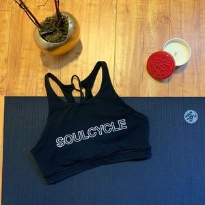SoulCycle Lululemon Twist Back Sports Bra